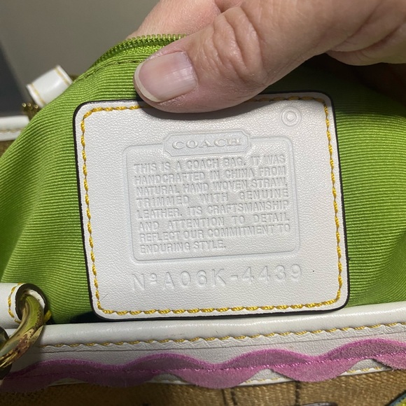 Coach ladybug Hampton handbag, tote, limited edition 4439 - Picture 10 of 15